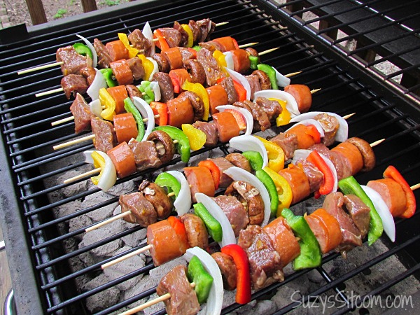 teriyaki orange beef kebabs grill recipe